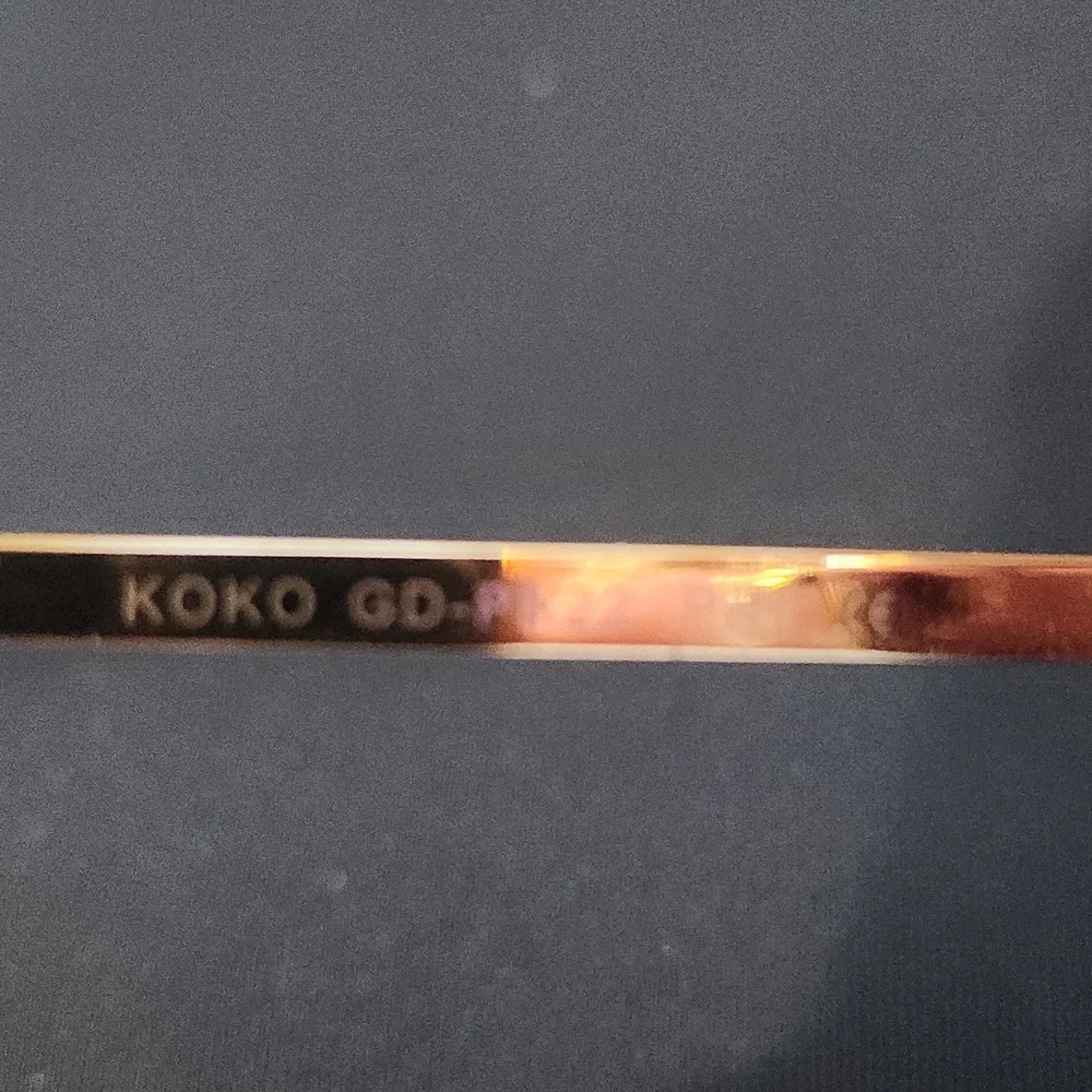 DIFF Eyewear Koko Kardashian Mirrored Pink Gold Frame Aviators Summer Sunglasses - Picture 7 of 8